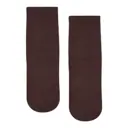 MoveActive Crew Non Slip Grip Socks - Espresso