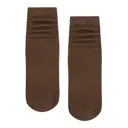 MoveActive Scrunch Non Slip Grip Sock - Chocolate