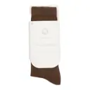 MoveActive Scrunch Non Slip Grip Sock - Chocolate