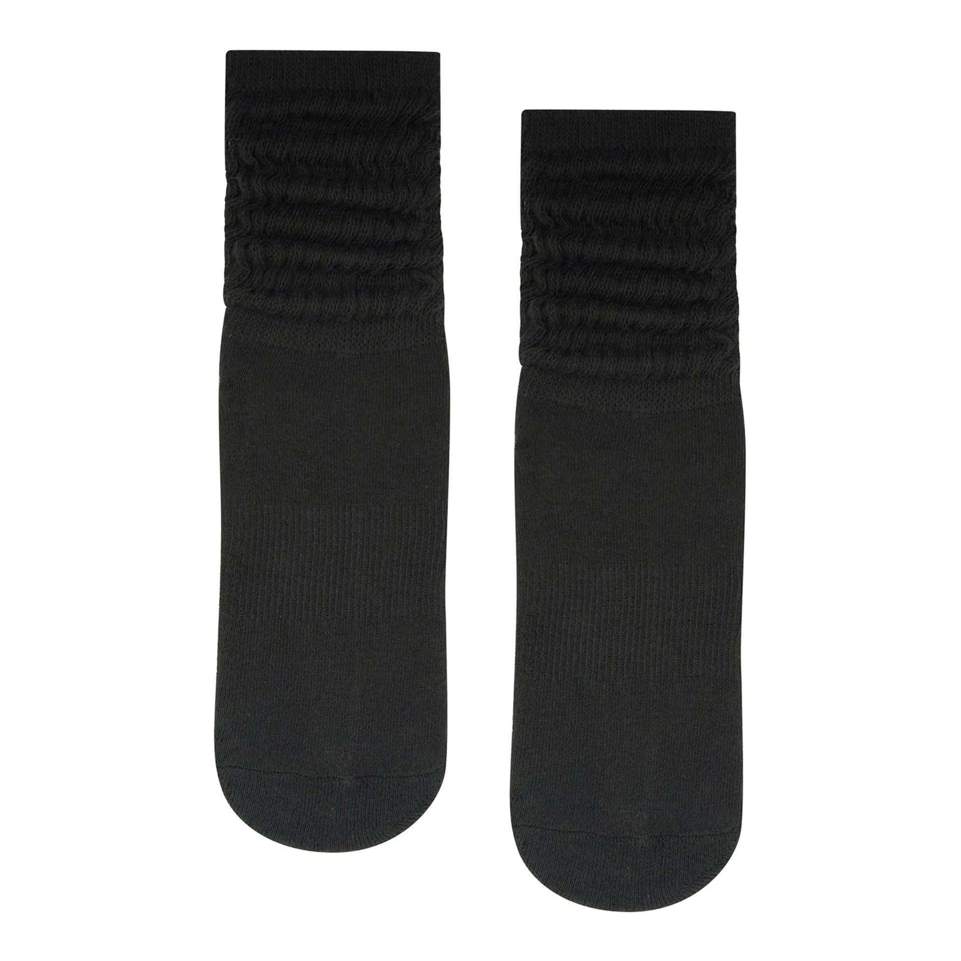 MoveActive Scrunch Non Slip Grip Sock- Charcoal