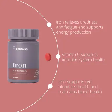Perdays Iron & Vitamin C