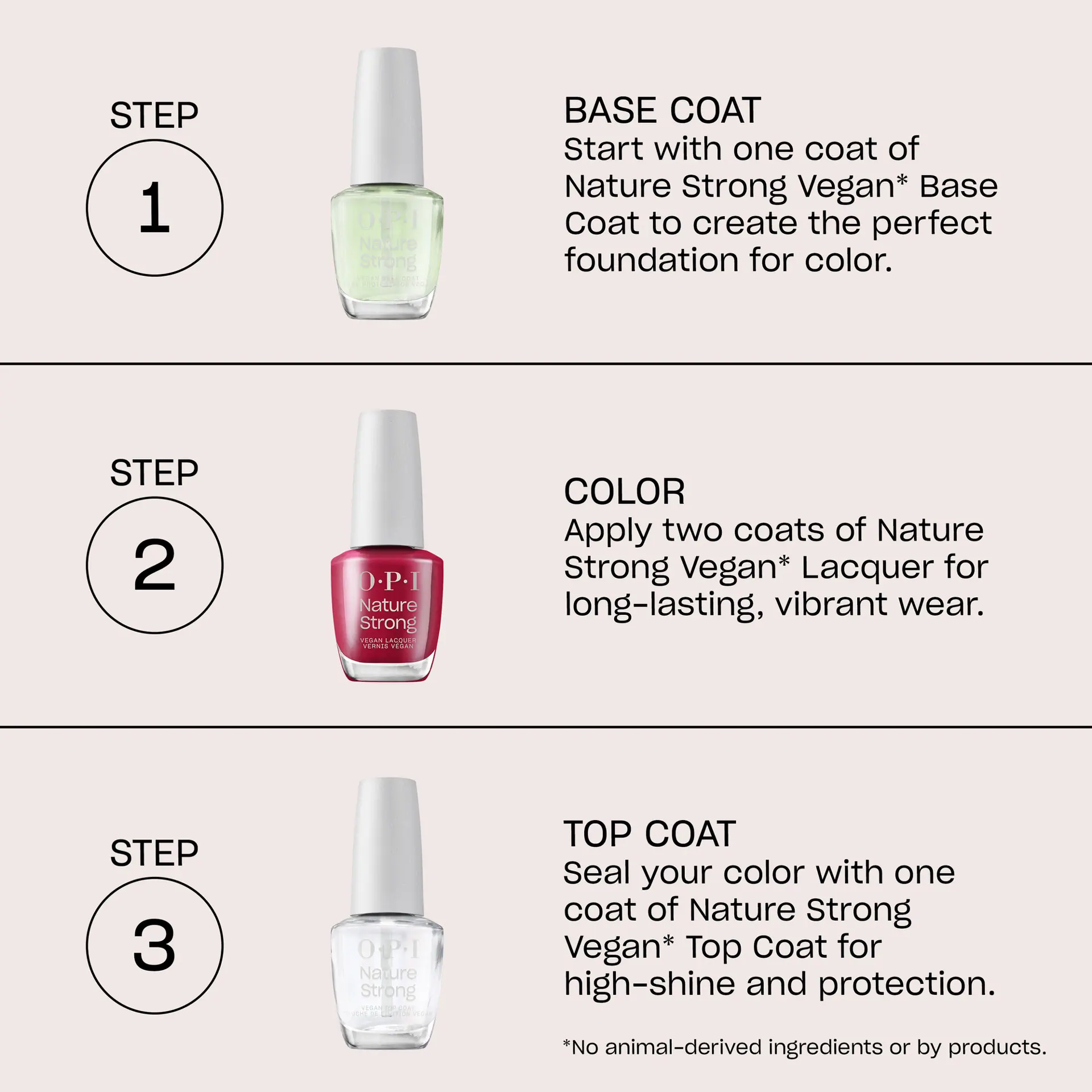 OPI Nature Strong Cauliflower Power