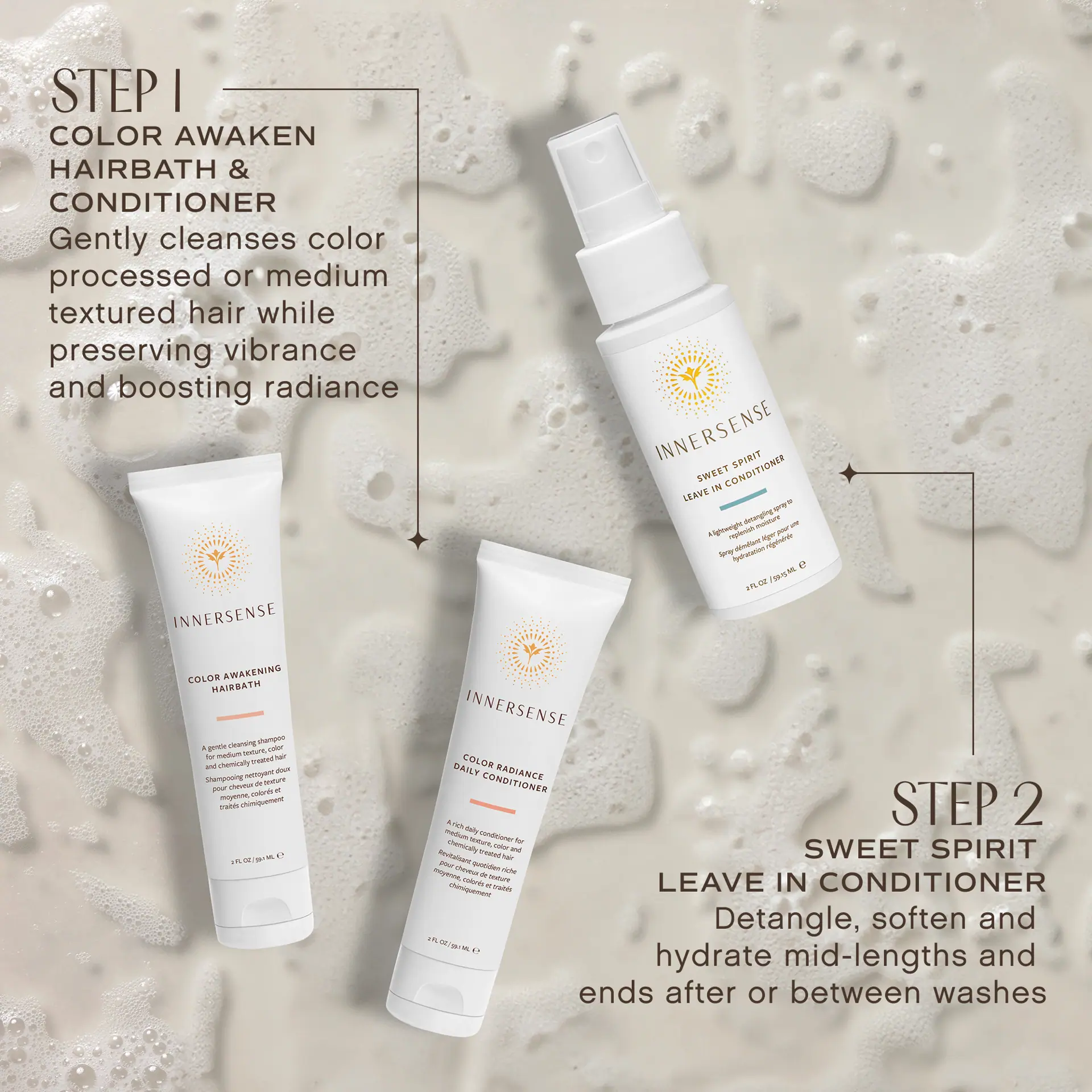 Innersense Organic Beauty Travel Trio - Color Collection