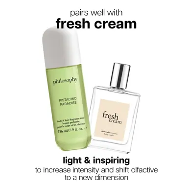 philosophy pistachio paradise body & hair fragrance mist for women 236ml