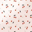 Kitsch Standard Satin Pillowcase - Cherry Print