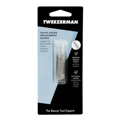 Tweezerman Facial Razor Replacement Blades