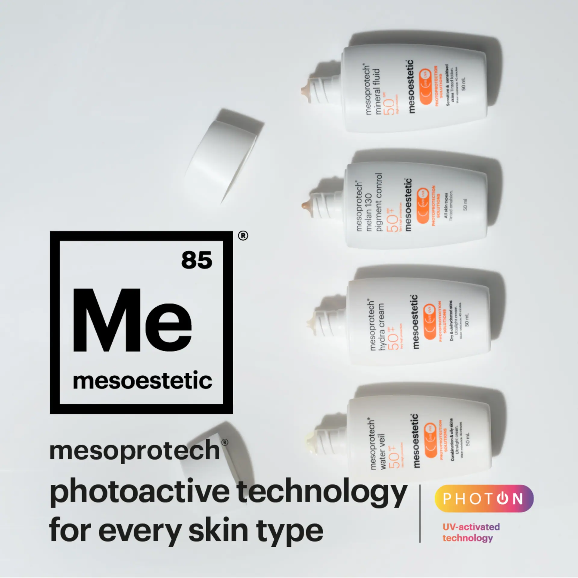 mesoestetic mesoprotech water veil SPF50+ 50ml