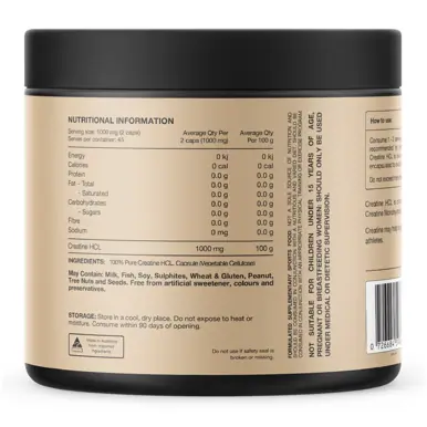 Switch Nutrition Creatine HCL (90 Capsules)