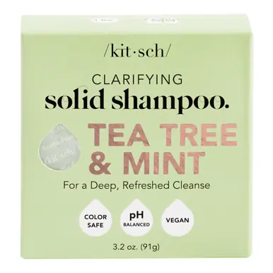 Kitsch Tea Tree & Mint Clarifying Shampoo Bar