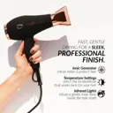 Muk Blow 3900IR Dryer Rose Gold