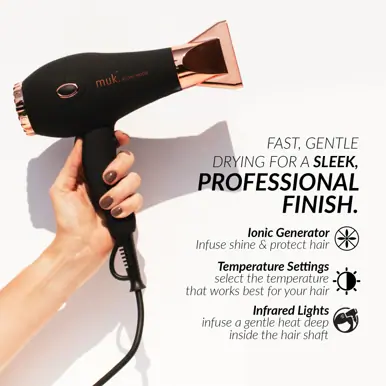 Muk Blow 3900IR Dryer Rose Gold