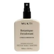 Mukti Organics Botanique Deodorant ? Citrus & Siberian Fir