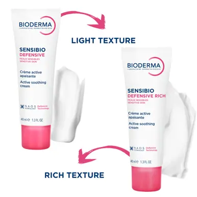 Bioderma Sensibio Defensive Lightweight Soothing Moisturiser 40ml