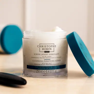 Christophe Robin Cleansing Purifying Scrub with Sea Salt 250ml