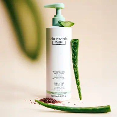 Christophe Robin Hydrating Shampoo With Aloe Vera, 500ml