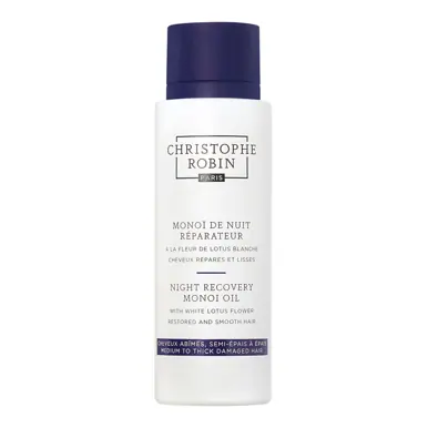 Christophe Robin Night Recovery Monoi Oil with White Lotus Flower 92gm