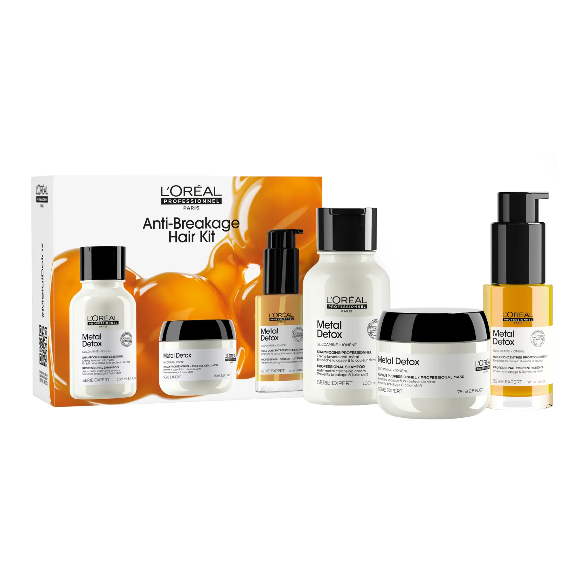L'Oréal Professionnel Metal Detox Mini trio kit