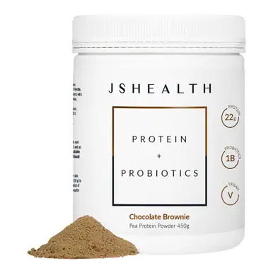 JSHealth Vitamins Protein + Probiotics 450g - Chocolate Brownie