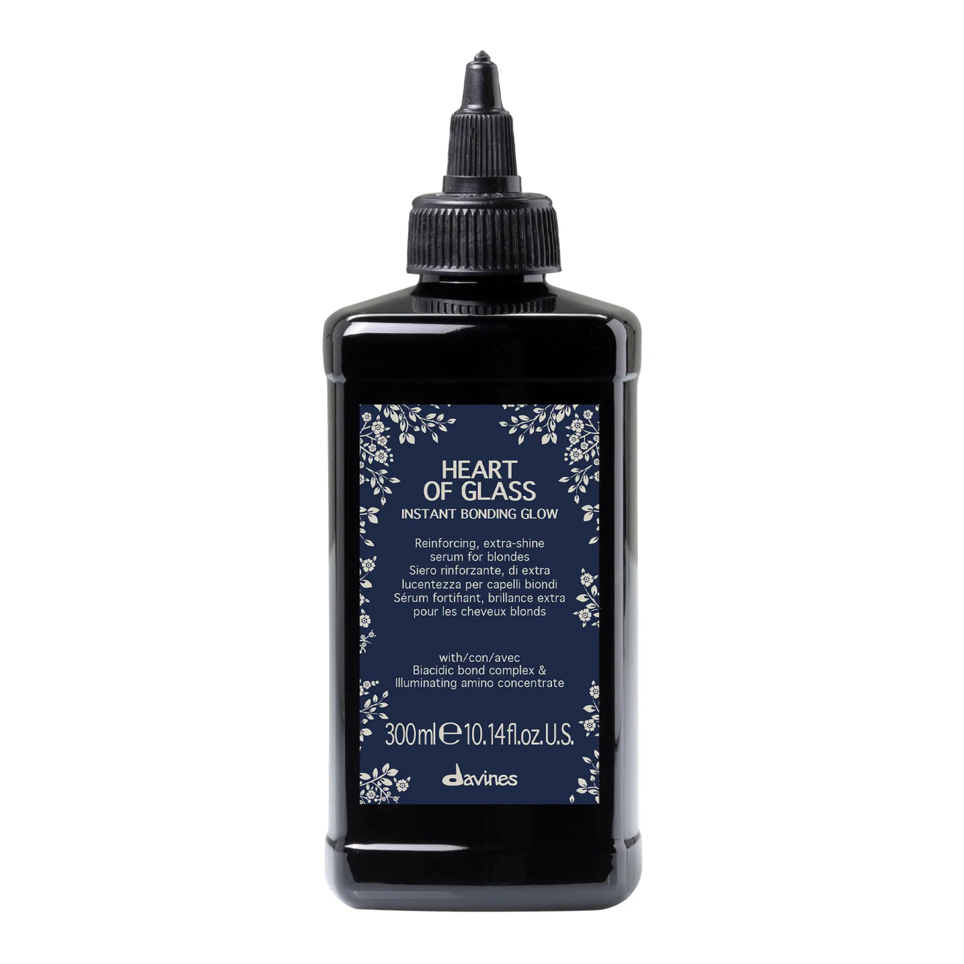 Davines HEART OF GLASS Blonde Bonding Repair Glow Treatment 300ml