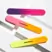 Tweezerman Neon Hot Nail Files 3 Pack