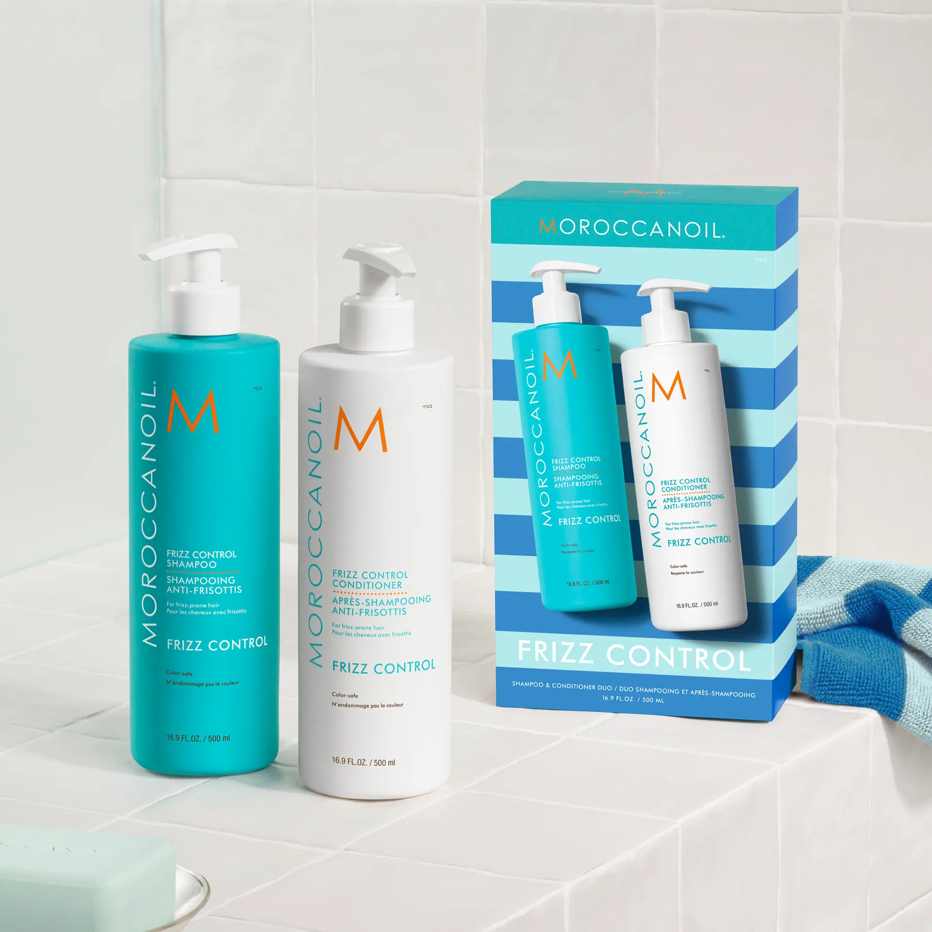 Moroccanoil Frizz Control 500ml Duo