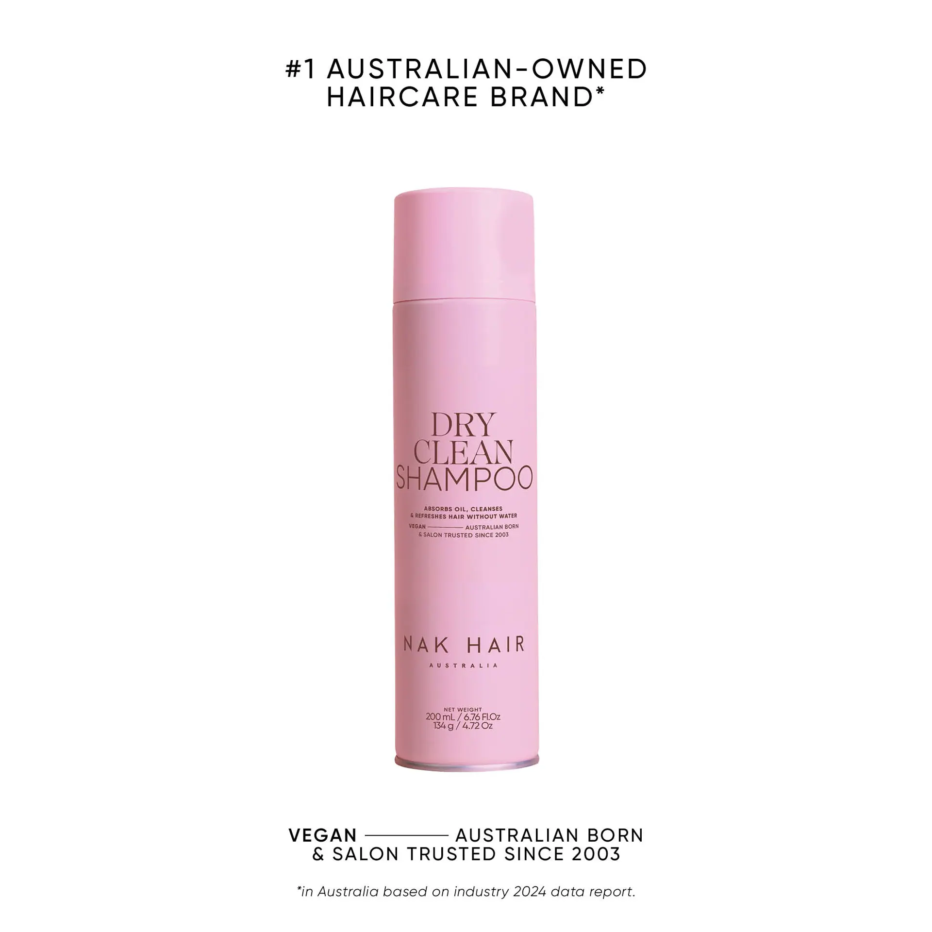 NAK Hair Signature Dry Clean Shampoo 200ml