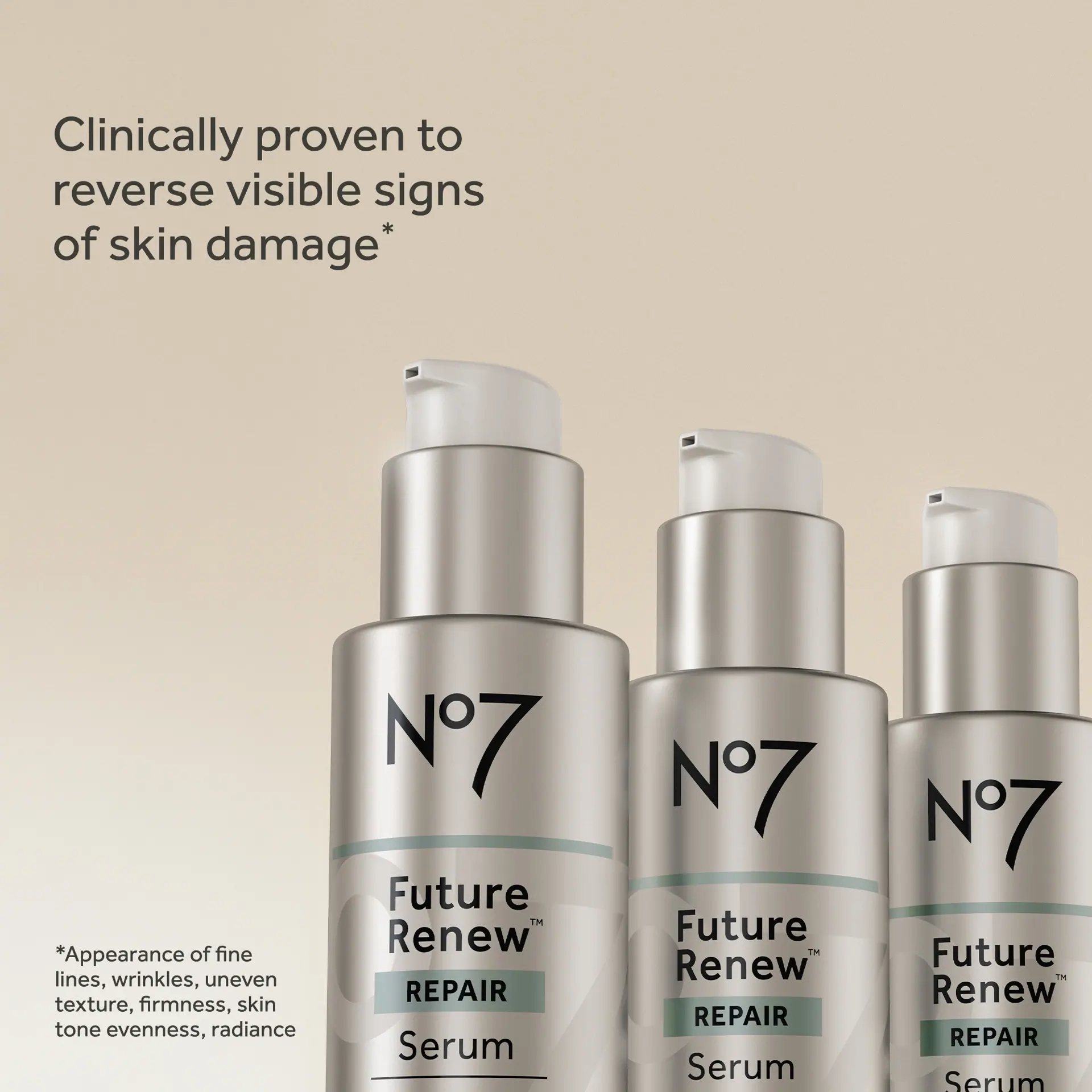 No7 Future Renew Repair Serum 25ml