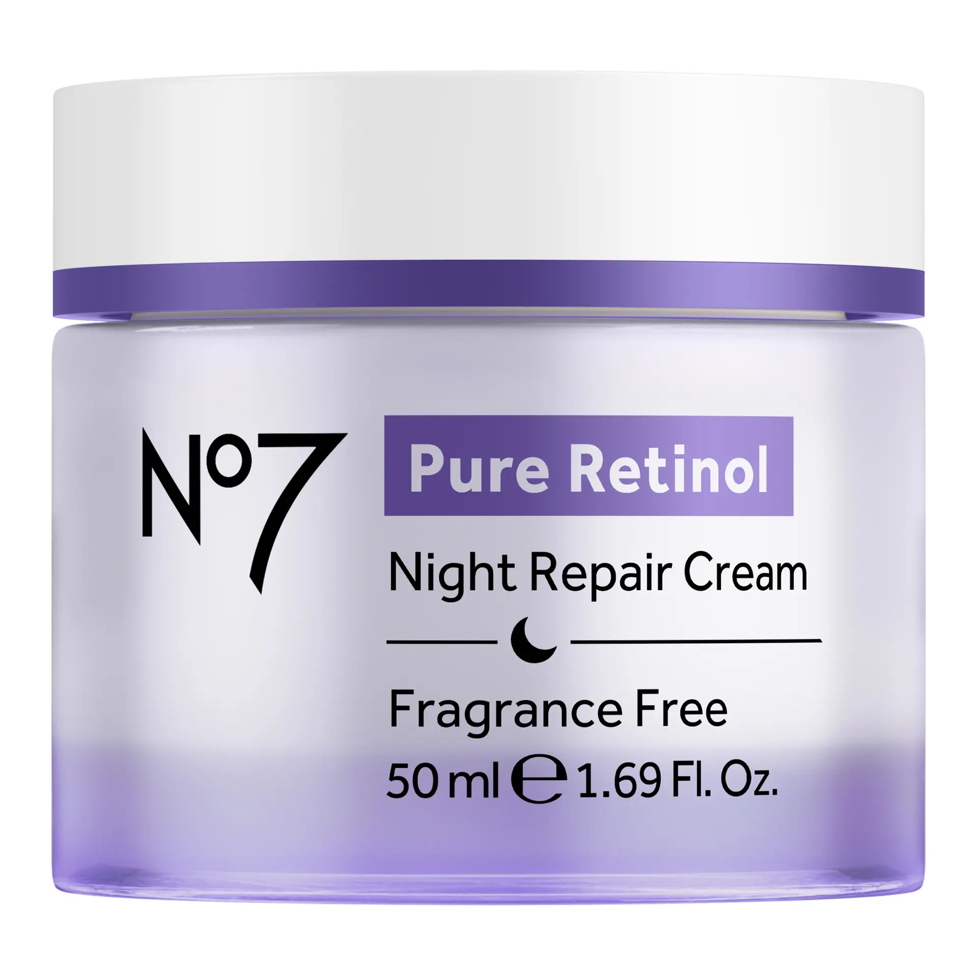 No7 Pure Retinol Night Repair Cream 50ml