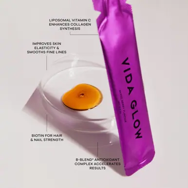 Vida Glow Daily Essentials: Collagen Liquid Advance Mixed Berry