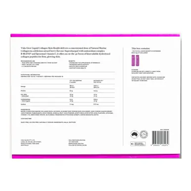 Vida Glow Daily Essentials: Collagen Liquid Advance Mixed Berry