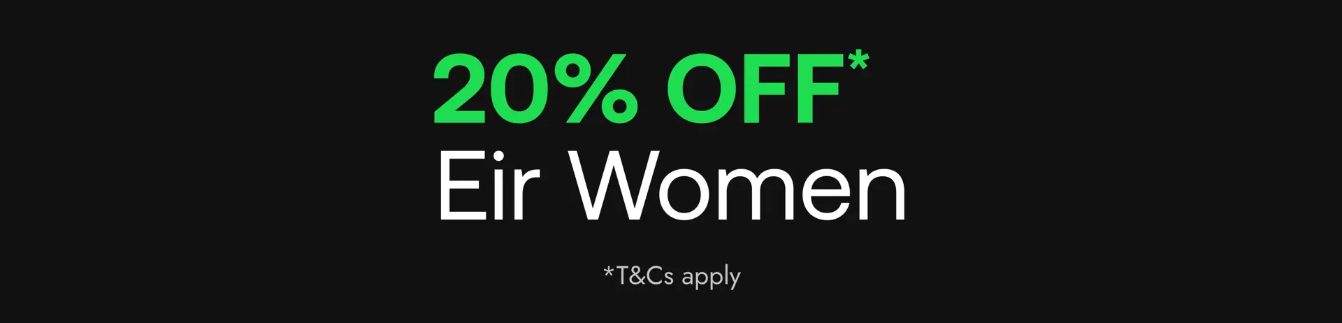 category banner