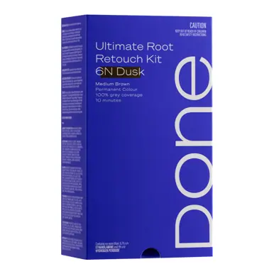 Done Ultimate Root Retouch Kit (6N Dusk - Medium Brown)