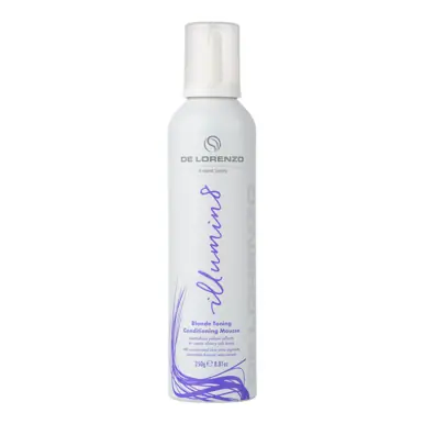 De Lorenzo Instant Illumin8 Blonde Toning Conditioning Mousse 250g