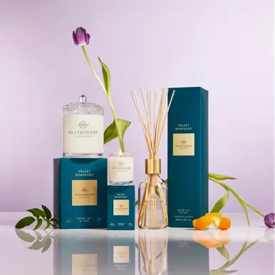 Glasshouse Fragrances 380g Candle - Velvet Rhapsody