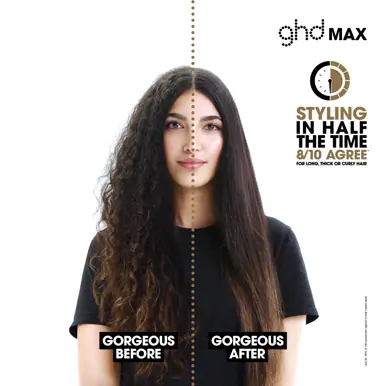ghd Max® Wide-Plate Hair Straightener