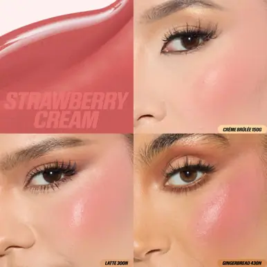 Huda Beauty Bronze Nude Lip And Cheek Best Sell Kit 