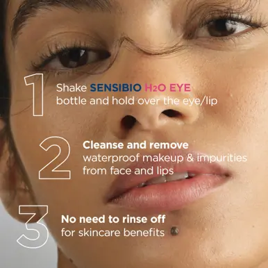 Bioderma Sensibio H2O Eye Bi-phase Micellar Waterproof Makeup Remover 125ml