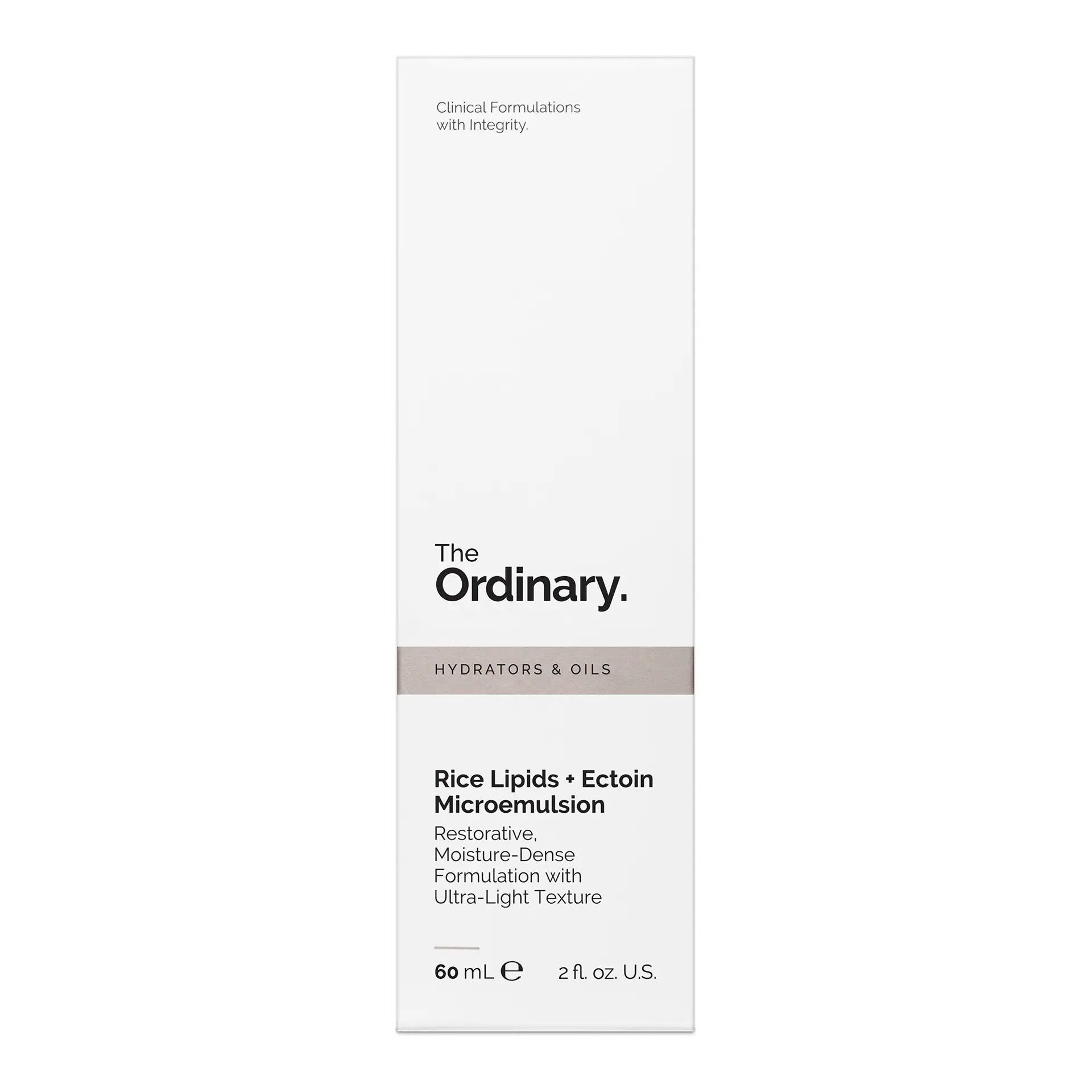 The Ordinary Rice Lipids + Ectoin Microemulsion