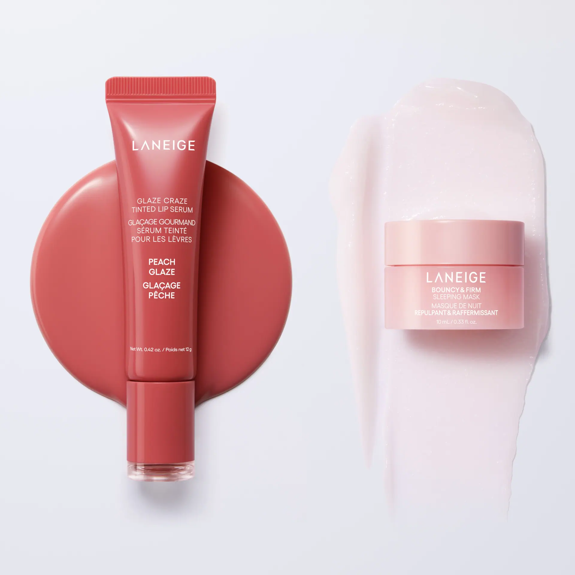 Laneige Glaze and Bouncy Drumbeat Set
