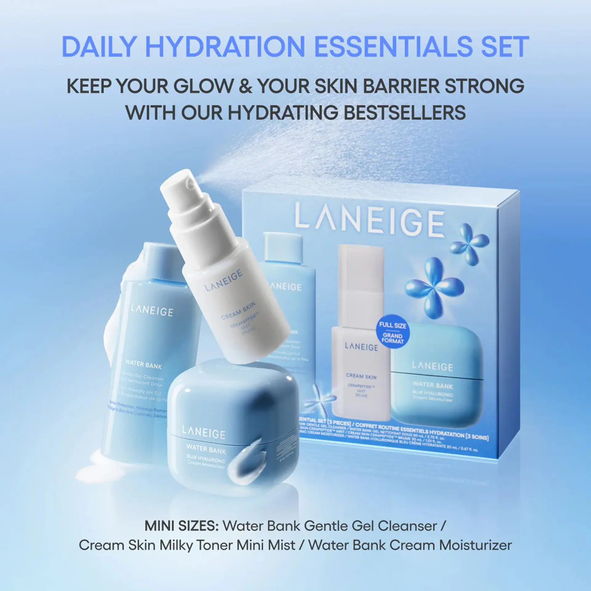 Laneige Daily Hydration Essential Set