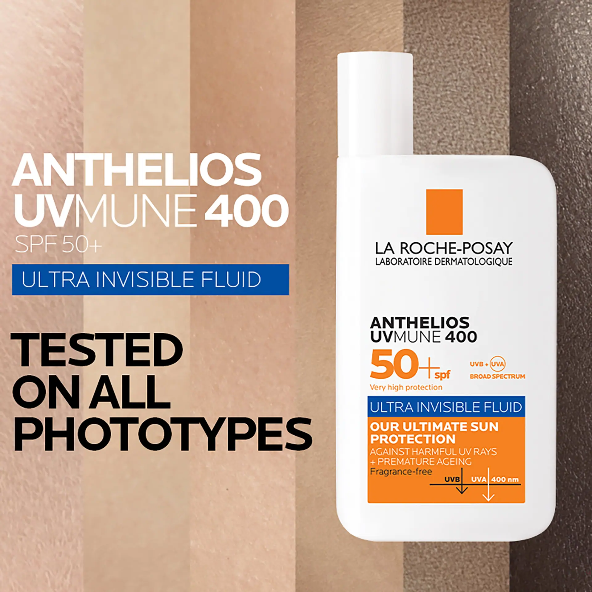La Roche-Posay Anthelios UVMUNE 400 Ultra Invisible Fluid SPF 50+ 50ml