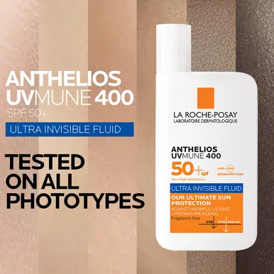 La Roche-Posay Anthelios UVMUNE 400 Ultra Invisible Fluid SPF 50+  50ml
