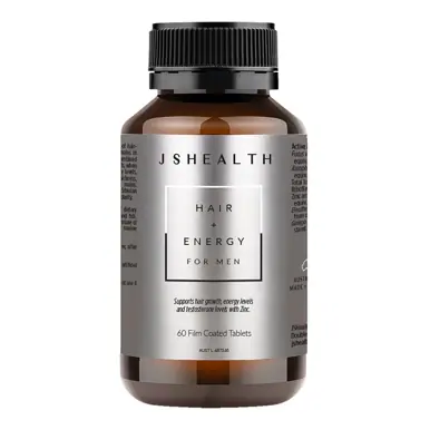 JSHealth Vitamins Hair + Energy For Men