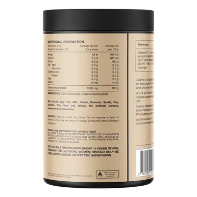 Switch Nutrition Creatine Monohydrate Powder (200 Serves)