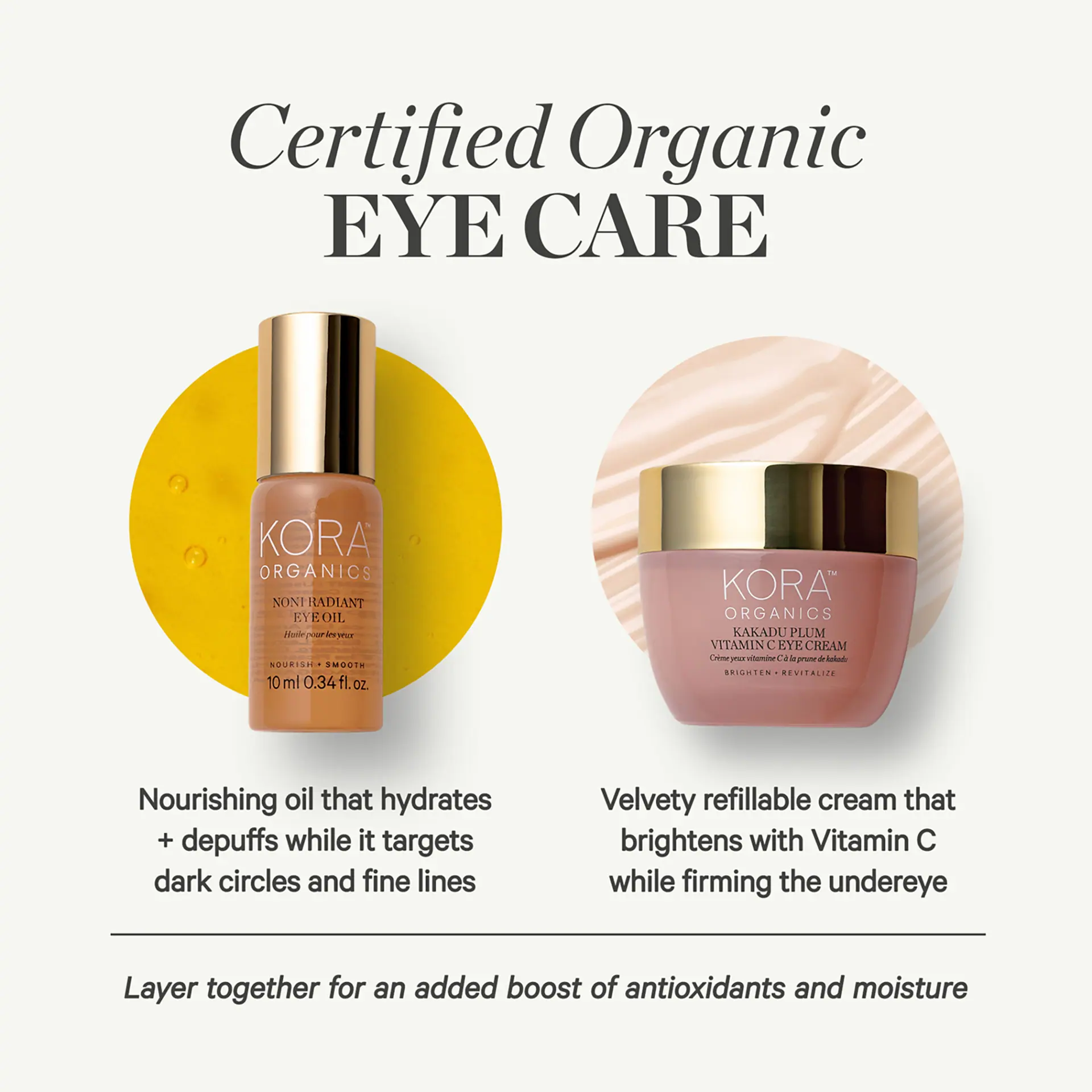 KORA Organics Noni Radiant Eye Oil
