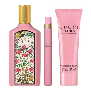 Gucci Flora Gorgeous Gardenia Eau de Parfum Trio Gift Set