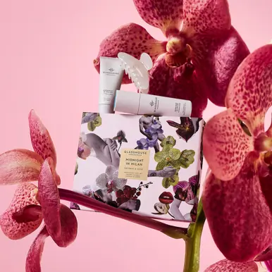 Glasshouse Fragrances Hair & Body Gift Set - Midnight In Milan 