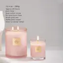 Glasshouse Fragrances 380g Candle - Radiance In Bloom