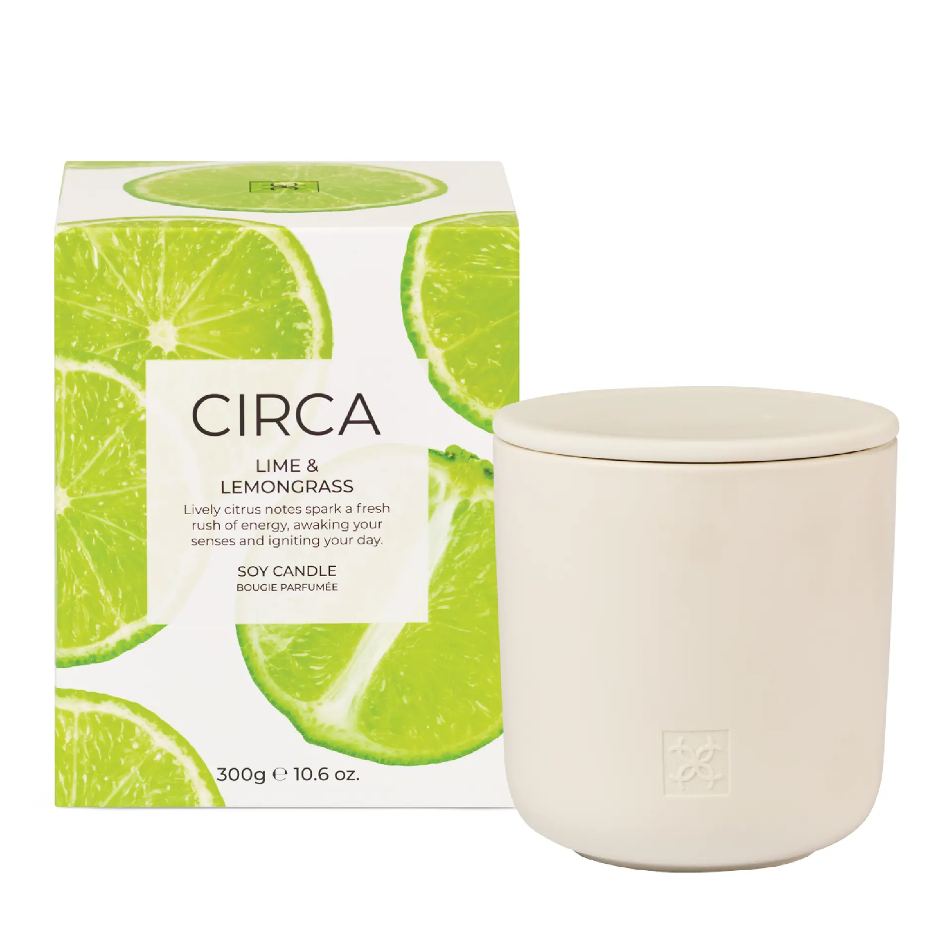 CIRCA 300g Candle - LIME & LEMONGRASS