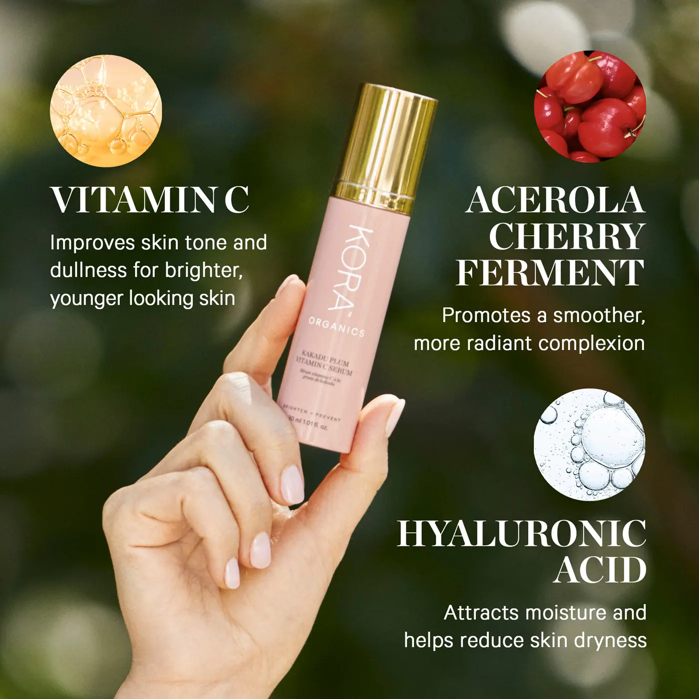 Kora Organics Kakadu Plum Vitamin C Serum 30ml